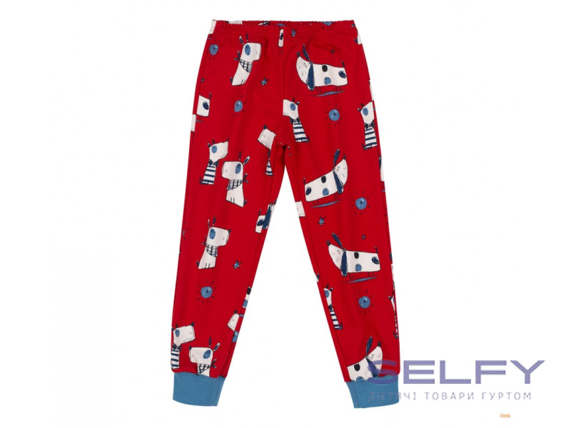 Піжама Bembi  ПЖ53 синьо-червоний 80-146, Фото 15