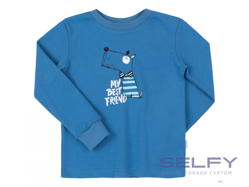 Піжама Bembi  ПЖ53 синьо-червоний 80-146, Фото 3