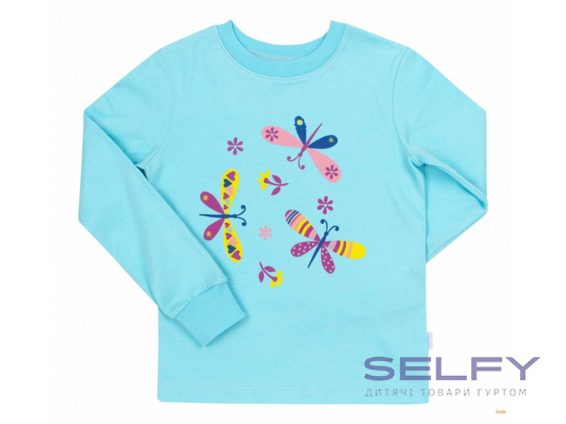 Піжама Bembi  ПЖ53 синьо-голубий 80-146, Фото 14