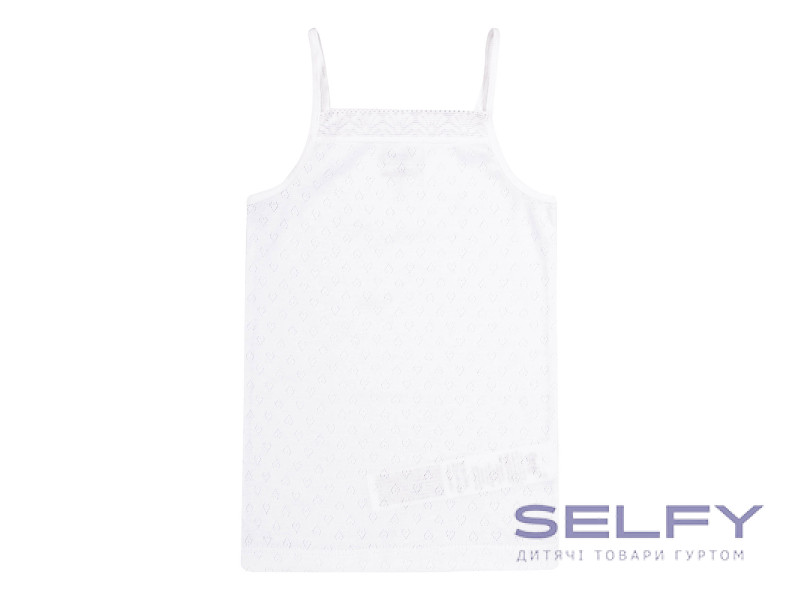 Майка Bembi МК4 белый 86-158, Фото 5