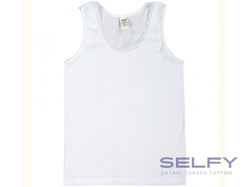 Майка Bembi МК6 белый 98-158, Фото 5