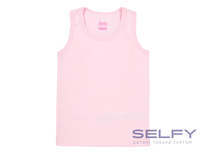 Майка Bembi МК1 светло-розовая 80-140, Фото 1