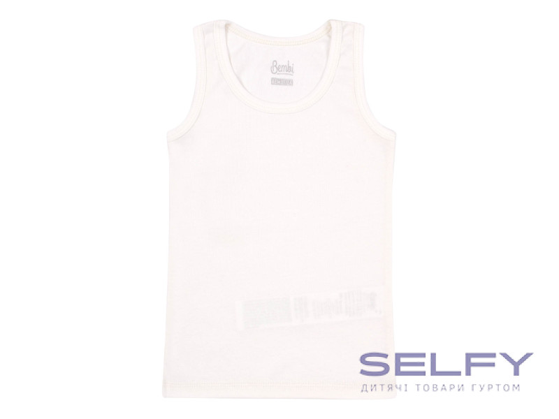 Майка Bembi МК1 молочный 74-122, Фото 3