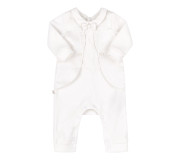 Комбінезон для хрещення Bembi КБ137 молочний 56-62