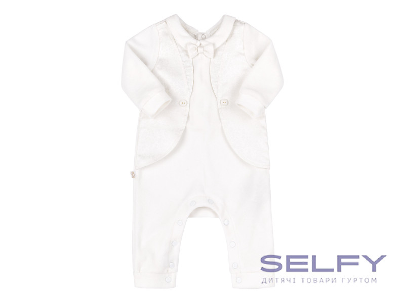 Комбінезон для хрещення Bembi КБ137 молочний 56-62, Фото 3