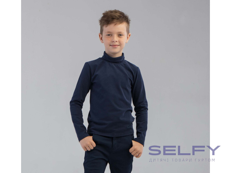 Гольф Bembi ГФ118 синий 116-158, Фото 4