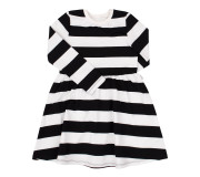 Платье Bembi ПЛ344 черно-белый 98-122