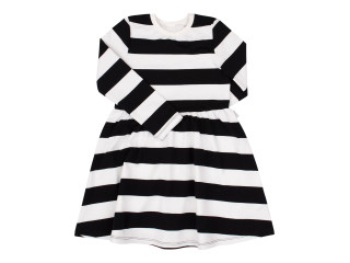 Платье Bembi ПЛ344 черно-белый 98-122