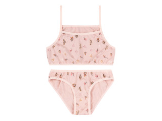 Комплект(майка, трусики) Bembi КП263 розовая 116-158