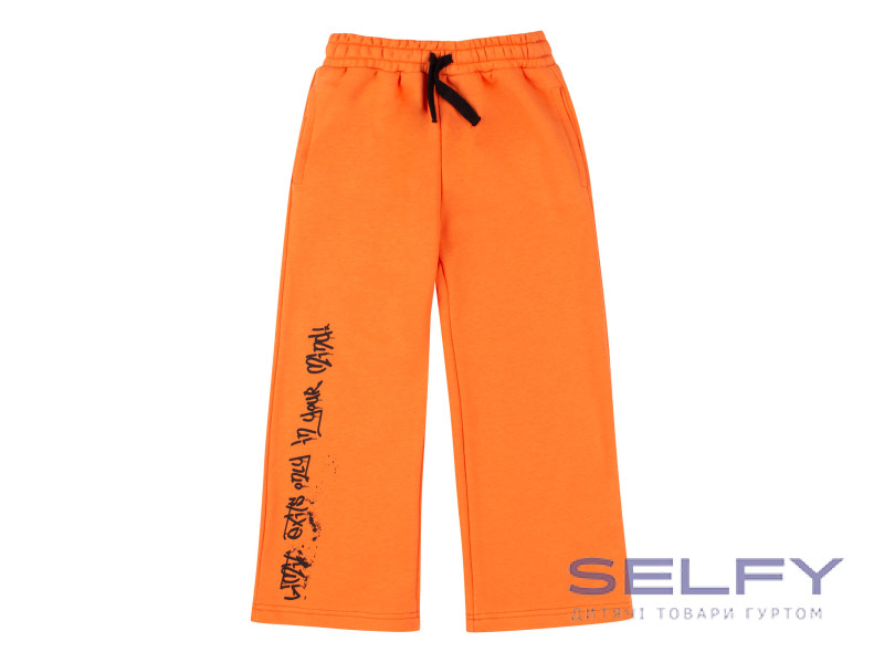 Штани Bembi  ШР807  помаранчевий друк 104-158, Фото 7