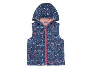 Жилет Bembi ЖЛ47 синьо-рожевий малюнок 80-110