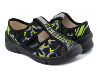 Paolo 26-31 черно-салатовый, удвоенные 28 и 29 г