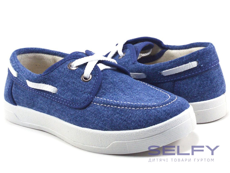 Топсайдер 36-40 синій, Фото 1