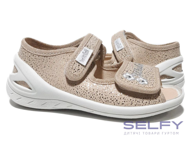 Єва 23-30 пісочна, квіточки, Фото 1