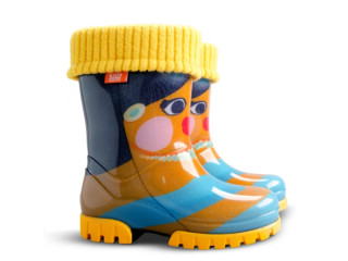Резинові чобітки Twister Lux print жасмин 28-35