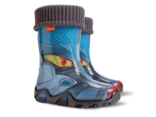 Резинові чобітки Stormer lux print трансформер 20-27