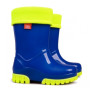Резинові чобітки Twister fluo синій 20-27