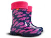 Резиновые сапожки Twister Lux print Сердце фиолетовое 28-35, Фото 5