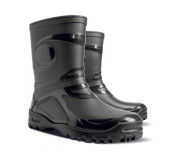 Резиновые сапожки Young 2 black черный 36-42 (без носка)