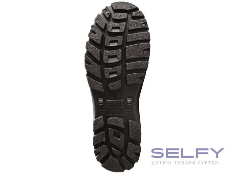 Резиновые сапожки Young 2 black черный 36-42 (без носка), Фото 3