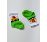 Шкарпетки MasterStep 4031 зелений, лев таксист (11-25)