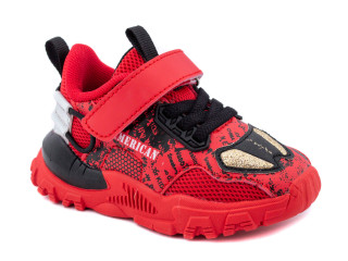 Кроссовки детские American Club BD 08/21 красный 22-26