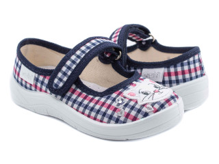 Алина 24-30 розовато-синяя клетка, котик