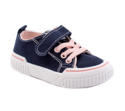 Кеди дитячі Clibee BA-8 blue-pink 21-26
