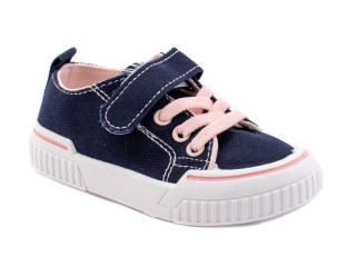 Кеди дитячі Clibee BA-8 blue-pink 21-26