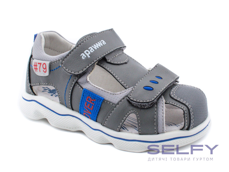 Босоножки детские Apawwa DX110 grey 27-32, Фото 1