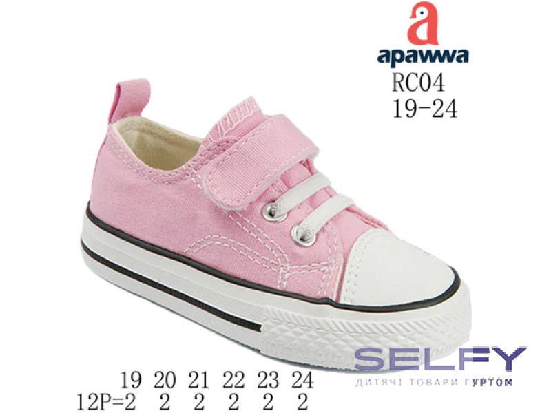 Кеди дитячі Apawwa RC04 d.pink 19-24, Фото 1