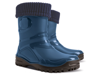 Резинові чобітки Young 2 fur a синій 36-42