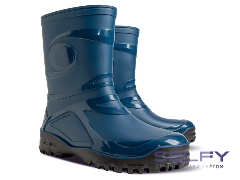 Резиновые сапожки Young 2a синий 36-42 (без носка), Фото 1