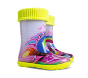 Резинові чобітки Hawai Lux print exclusive хіппі 20-27