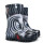 Резинові чобітки Twister print зебра чорна 20-27 (без шкарпетки)