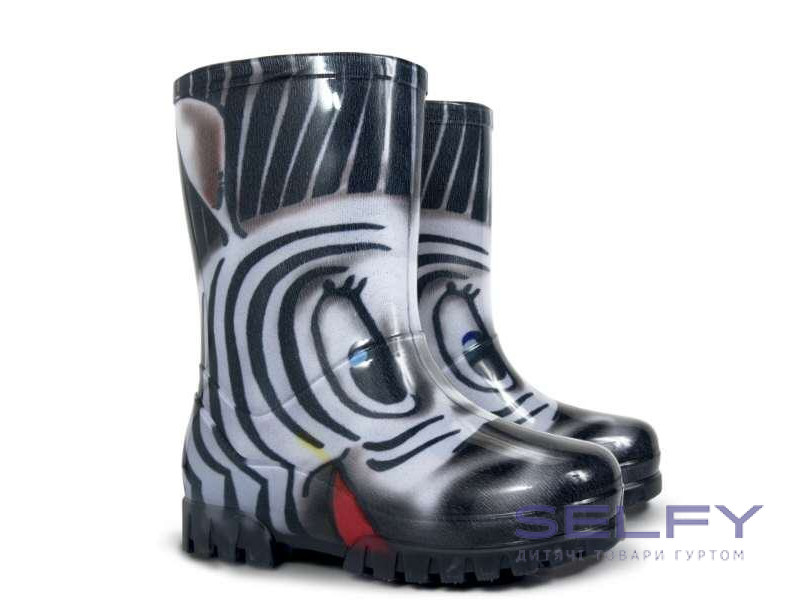 TWISTER PRINT зебра черная 28-35 (без носка), Фото 1