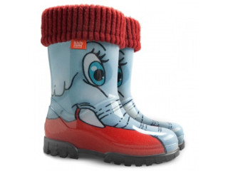 Резиновые сапожки Twister Lux print слон 28-35