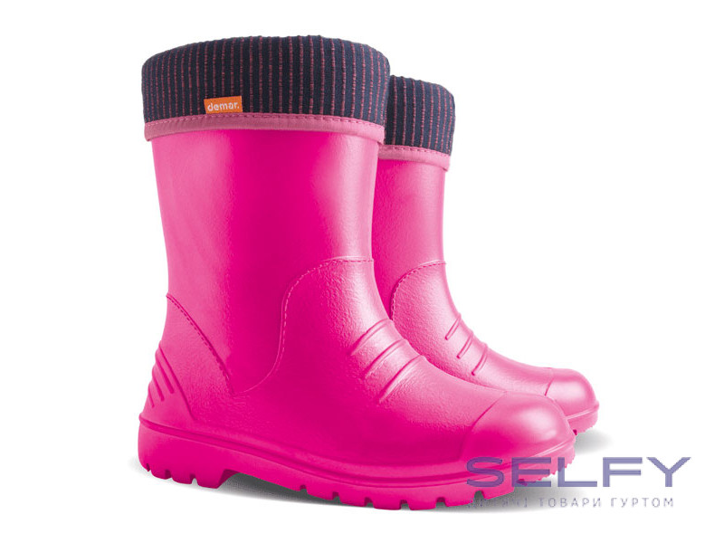 Резинові чобітки DINO рожевий 20-37, Фото 1