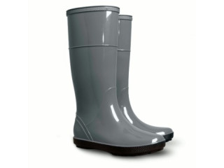 Резиновые сапоги Hawai lady графит 36-41 (без носка)