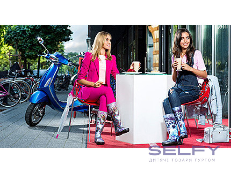 Гумові чоботи Hawai lady, червона клітинка 36-41 (без шкарпетки), Фото 3