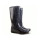 Резиновые сапоги Hawai lady, черные в горох 36-41 (без носка)