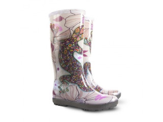 Резиновые сапоги Hawai lady exclusive, хамелеон 36-41 (без носка)