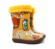 Резинові чобітки Hawai Lux print жирафа 28-35