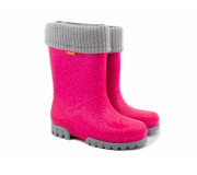 Резинові чобітки Twister Lux рожевий перламутр 20-27