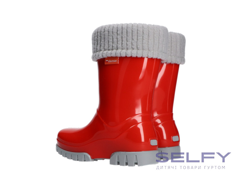 Резиновые сапожки Twister Lux красный 20-27, Фото 5