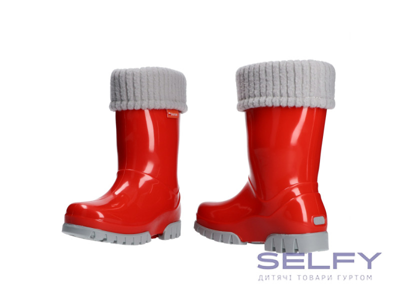 Резиновые сапожки Twister Lux красный 20-27, Фото 6