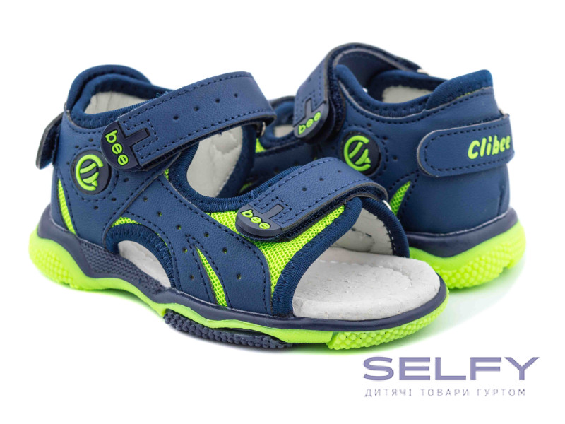 Босоножки детские Clibee A-8-5 blue-green 25-30, Фото 1