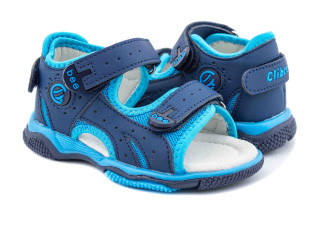Босоніжки дитячі Clibee A-8-4 blue-l.blue 25-30