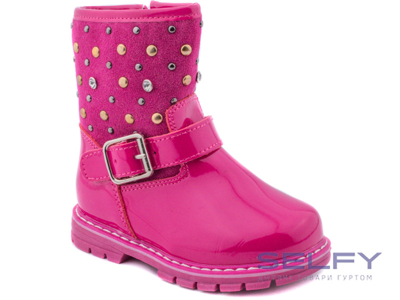 Ботинки зимние Clibee H113mix peach 22-27, Фото 1