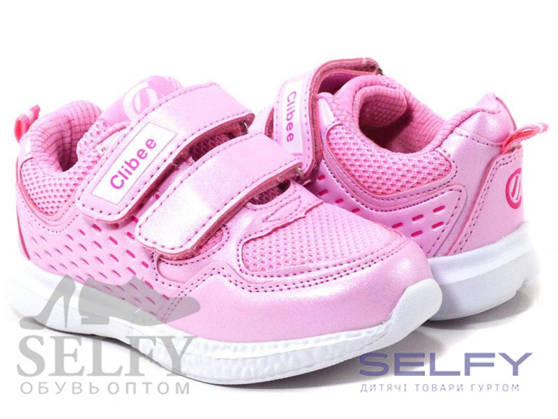 Кросівки дитячі Clibee F783 pink-peach 26-31, Фото 1